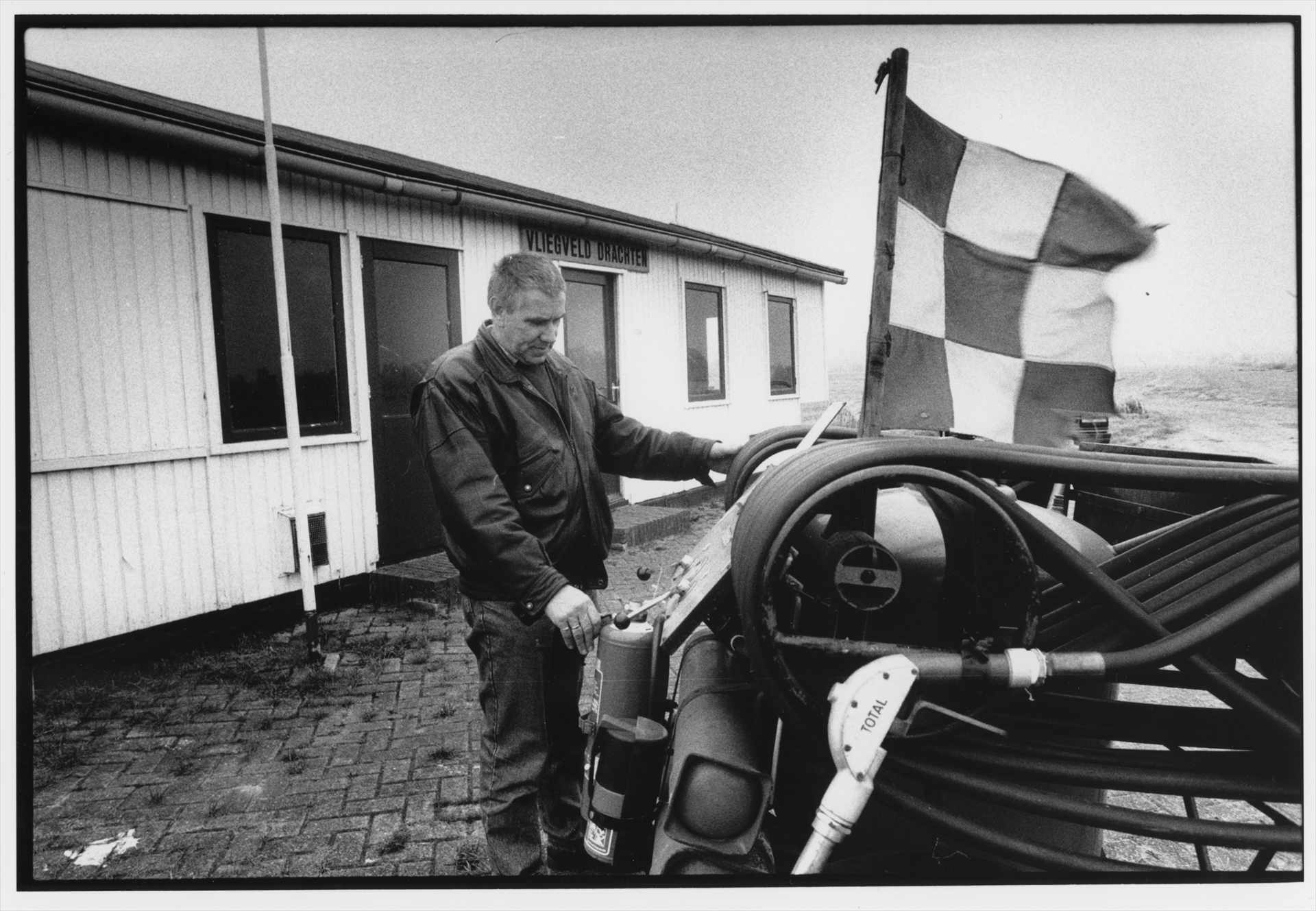 Havenmeester Bekkema, 1996 (Bron: Persb Noordoost, P Wouda)